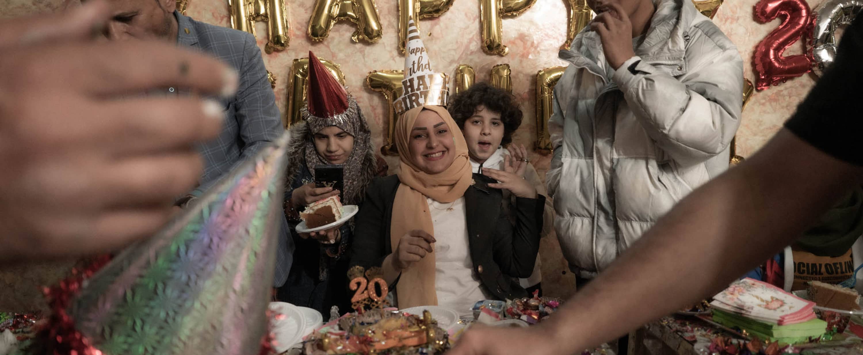Banin Karim at her birthday celebration.