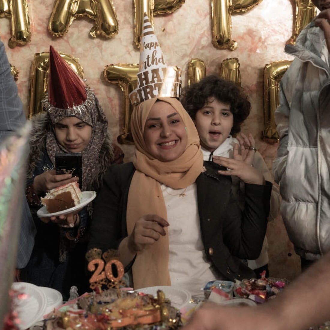 Banin Karim at her birthday celebration.