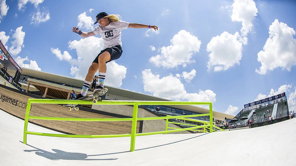 SLS初の女性大会に参加した14歳のスケーター