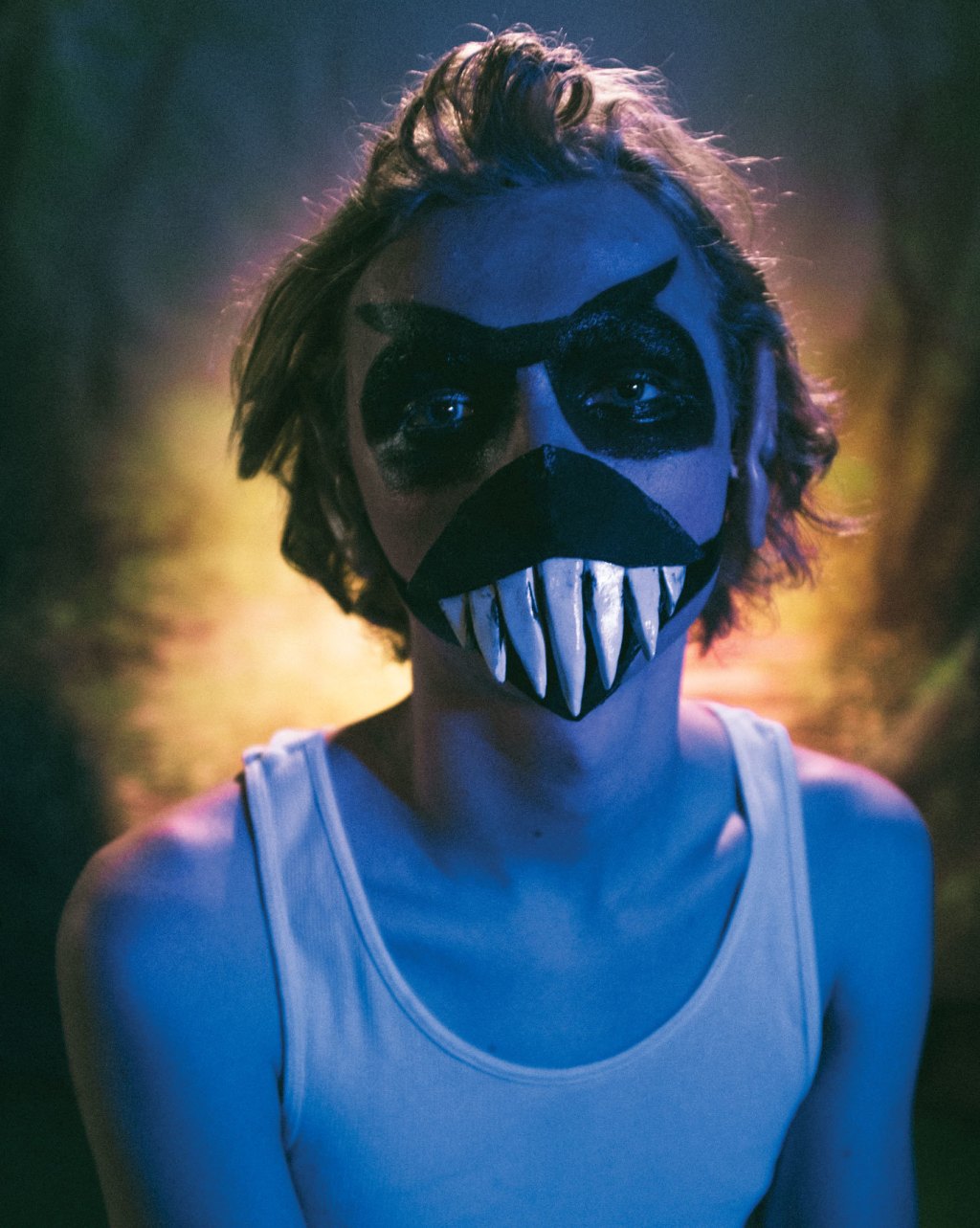 Photos of Zombies, Werewolves, and Puritans Made Using a 1950s Monster Makeup Guide