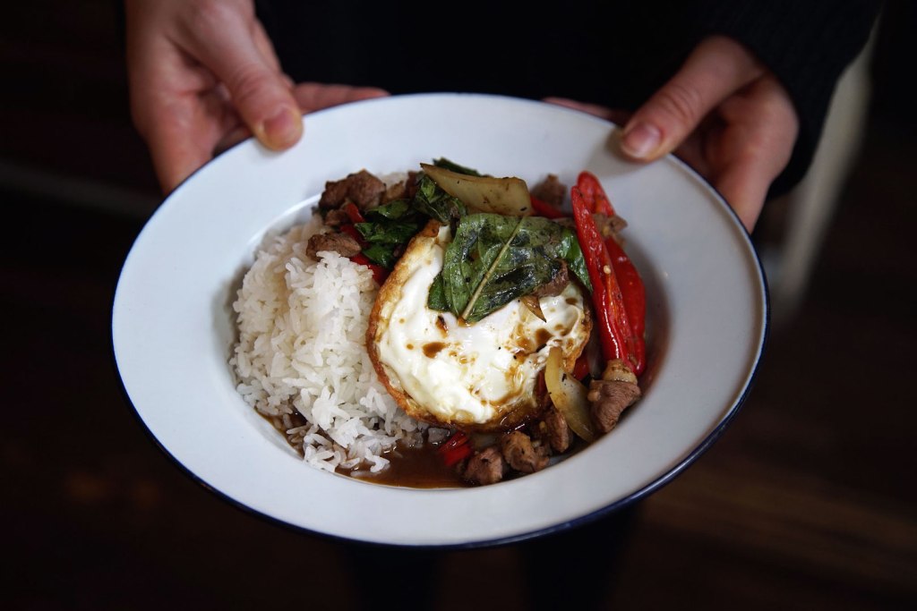 Stir-Fried Duck with Basil Recipe