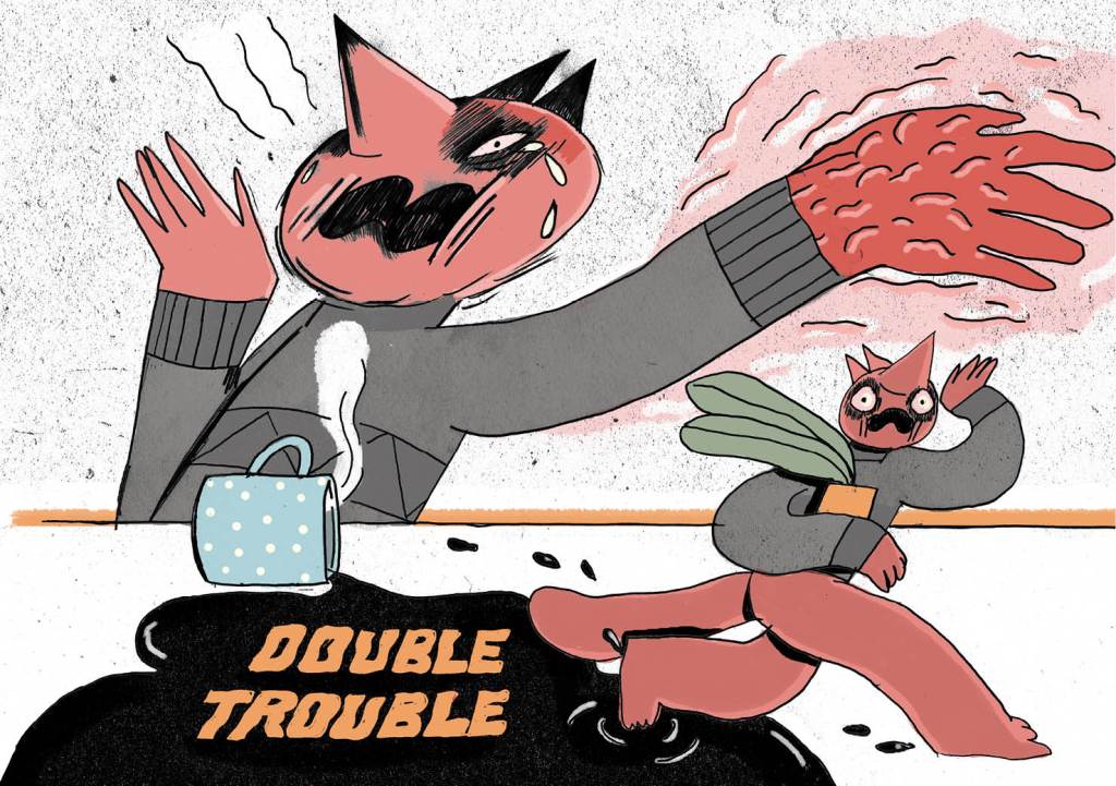 ‘Double Trouble,’ Today’s Comic by Julia Ploch