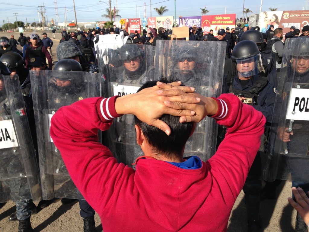 Gendarmería contra la prensa: ley del garrote