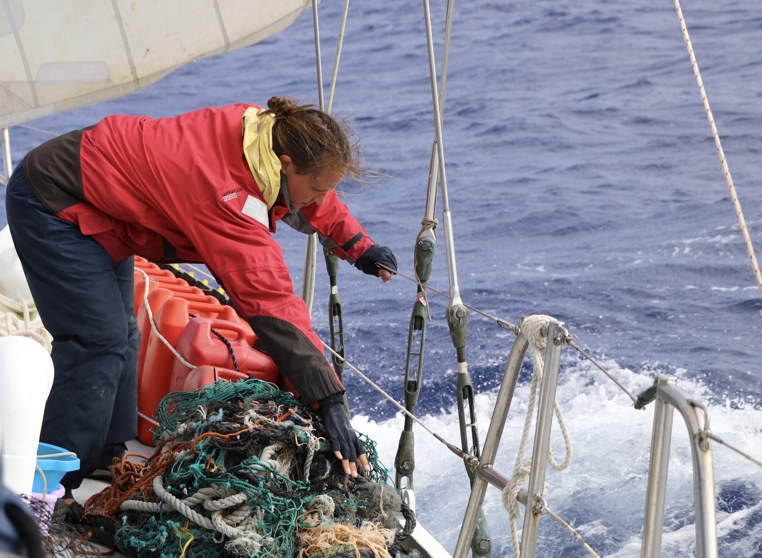 Plastic Change volunteer and scientist Malene Møhl
