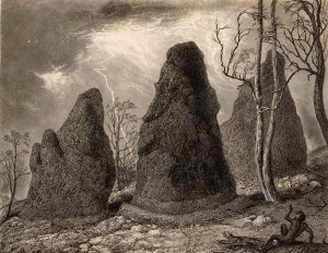 Hanging Rock drawing
