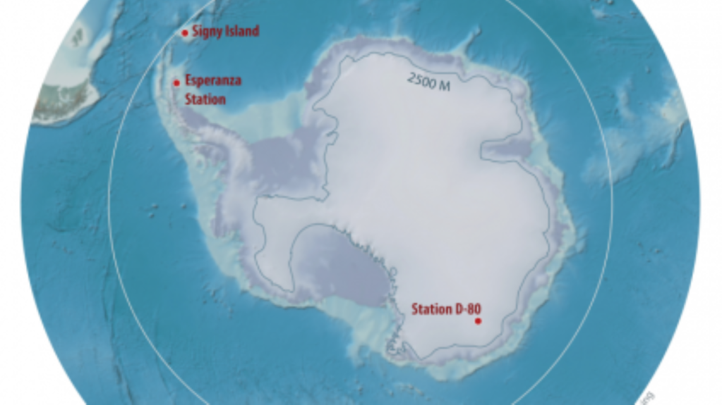 Cientistas registraram o dia mais quente na Antártida