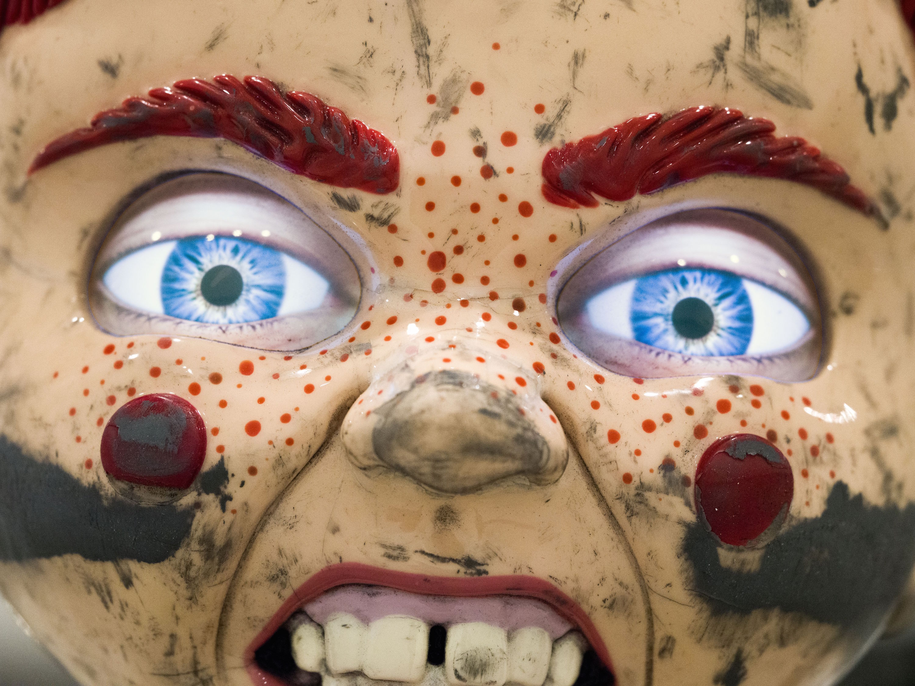 This Human-Sized Marionette in Chains Is Just Uncomfortable