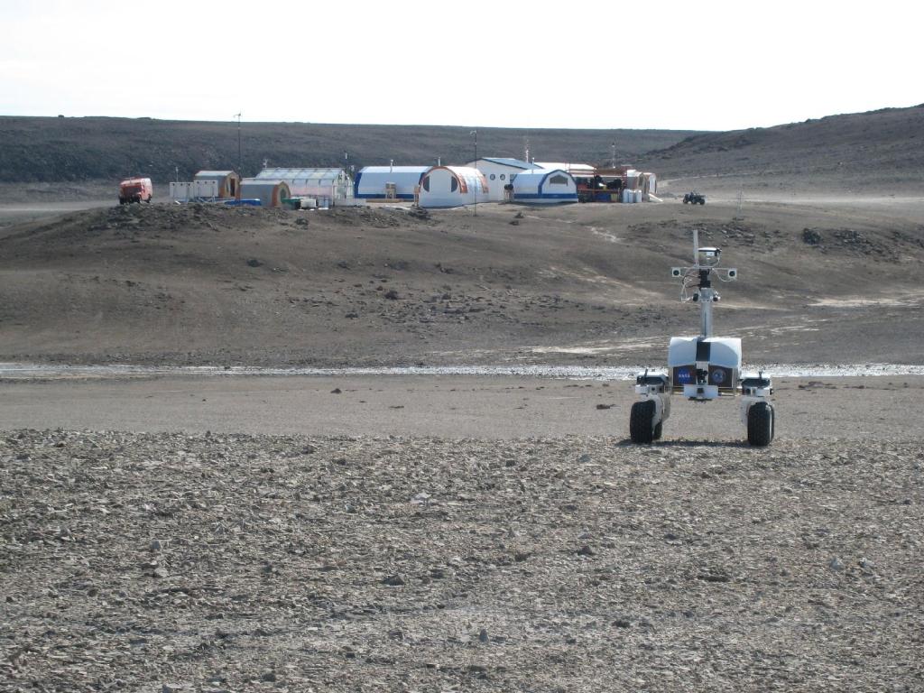 Sur une petite île canadienne, des chercheurs préparent la première expédition humaine sur Mars
