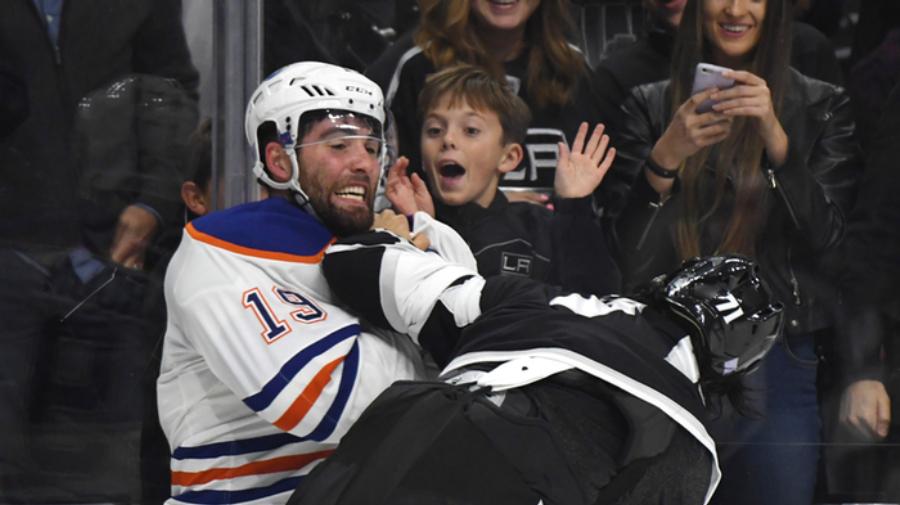 L’art du combat au hockey