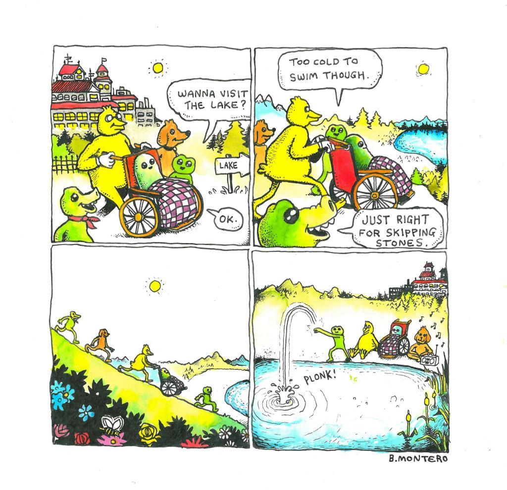 ‘I’m Okay,’ Today’s Comic by Benny Montero