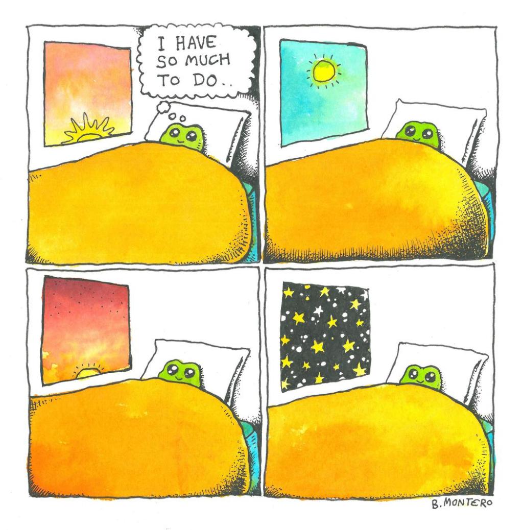 ‘Froggy & Friends & the Wall,’ Today’s Comics by Benny Montero