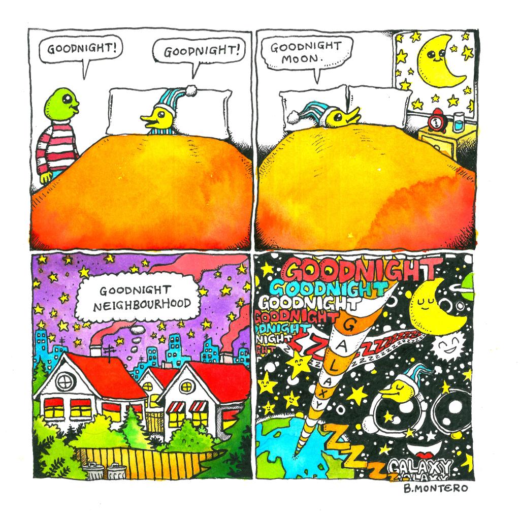 ‘Goodnight Galaxy,’ Today’s Comic by Benny Montero