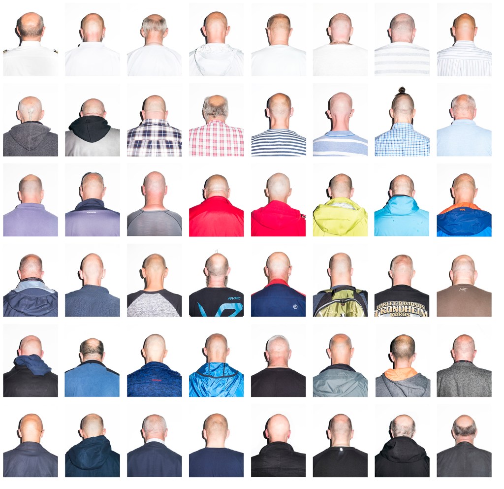 These Photographs Are a Comprehensive Study of Bald White Men’s Heads