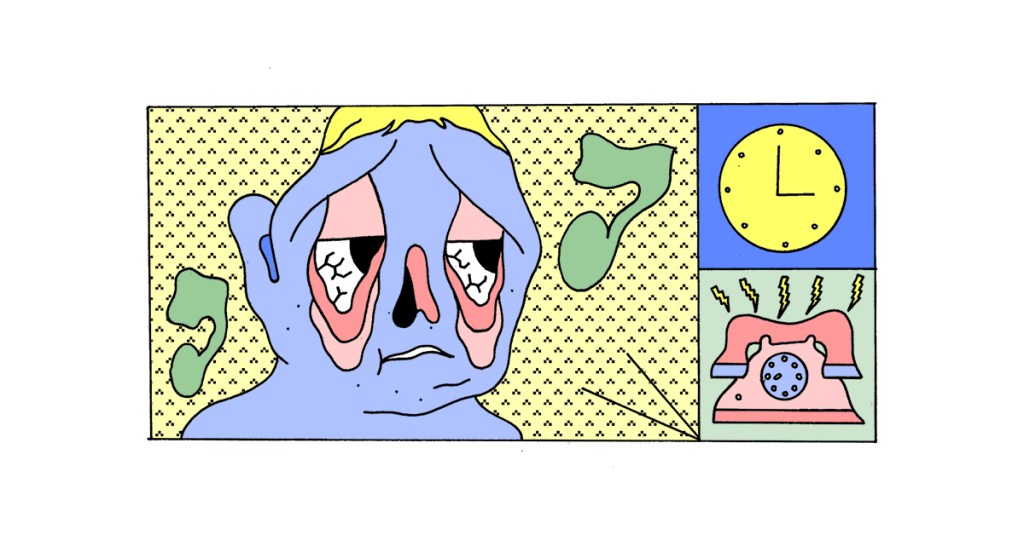 Werken in de muziek is één groot feest, hoezo ben je overspannen?