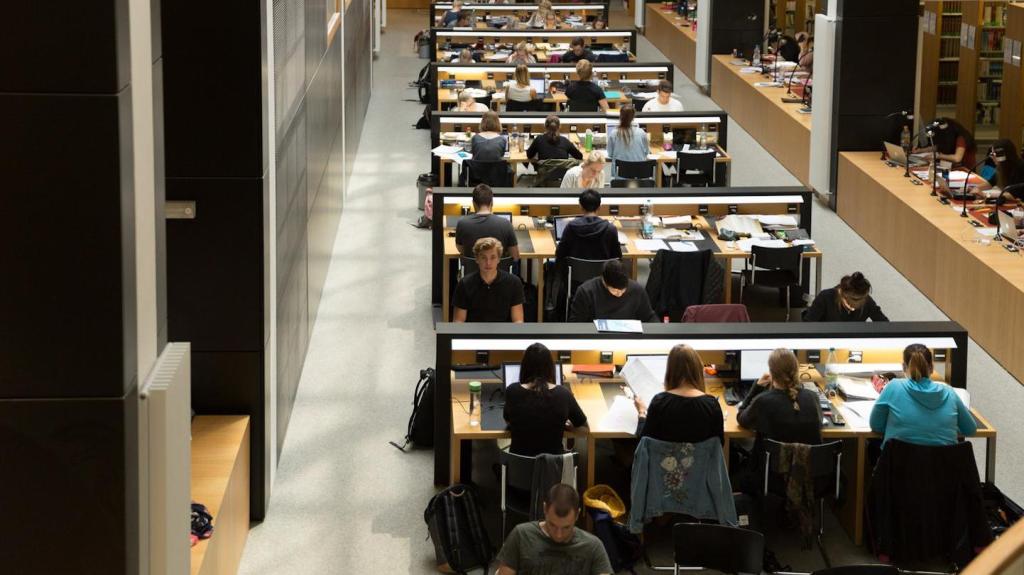 I Spent 24 Hours in a University Library