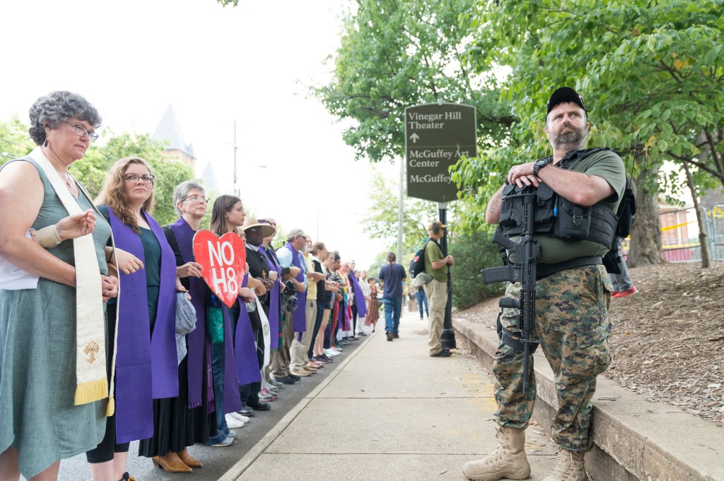 Armed Militias Have a Choice to Make After Charlottesville