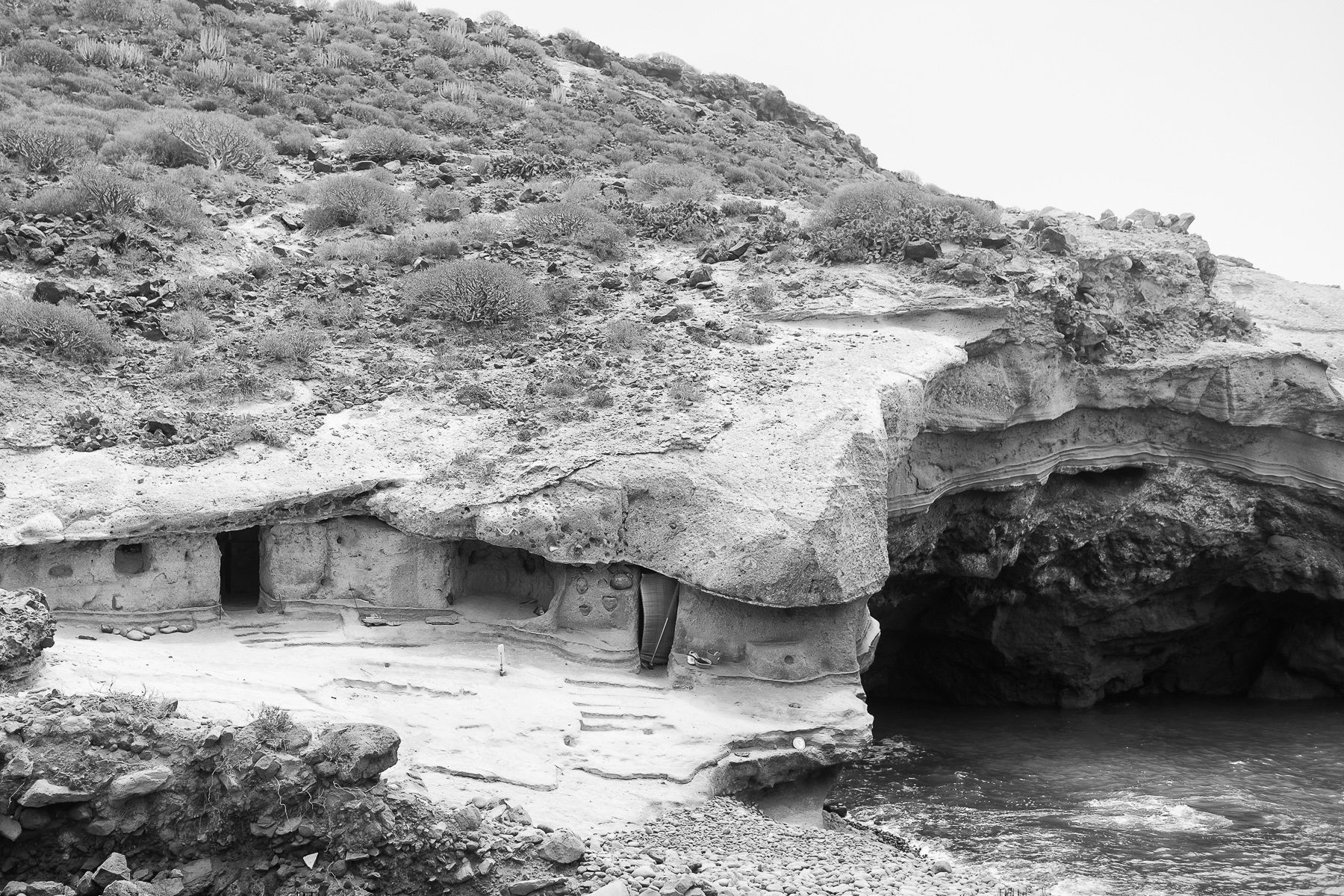 hippies tenerifes islas canarias la caleta diego hernández fotos