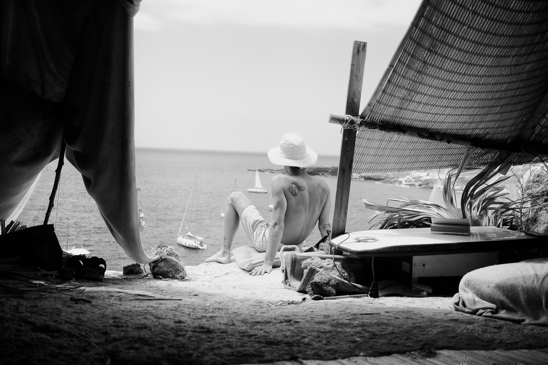 hippies tenerifes islas canarias la caleta diego hernández fotos