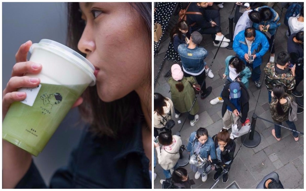 A Pechino c’è chi rimane in coda per ore per provare il ‘Tè al Formaggio’