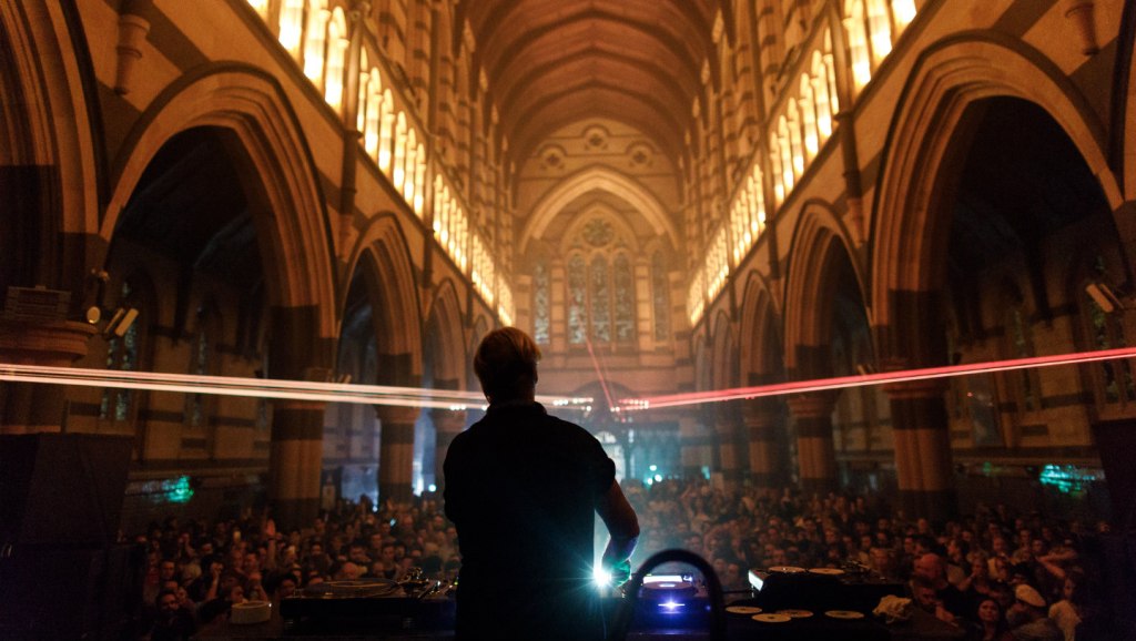 Whoever Allowed DJ Hell into Melbourne Cathedral Isn’t Going to Heaven