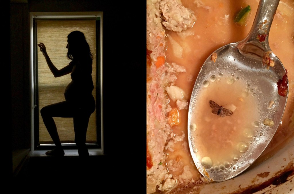 Două fotografe însărcinate au vorbit doar prin imaginile făcute cu telefonul timp de șase luni