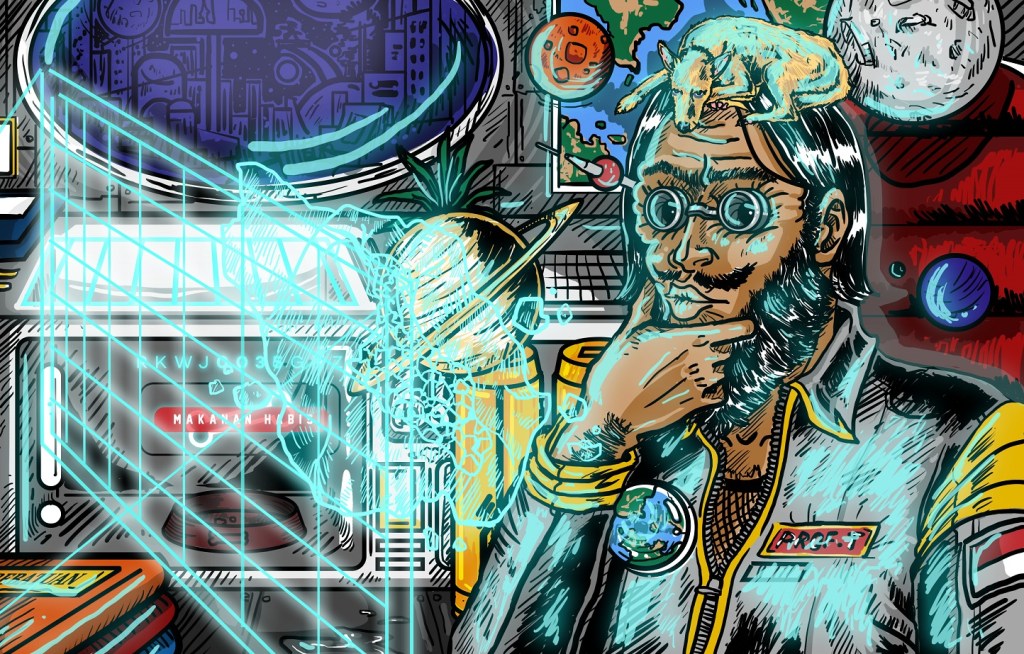 Tentang Kehidupan Manusia dan Anjing di Mars – Cerpen ‘Profesor T’ dari Rizaldy Yusuf