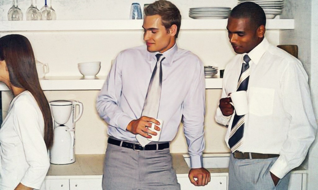 Toate lucrurile dubioase pe care bărbații le spun colegelor la petreceri