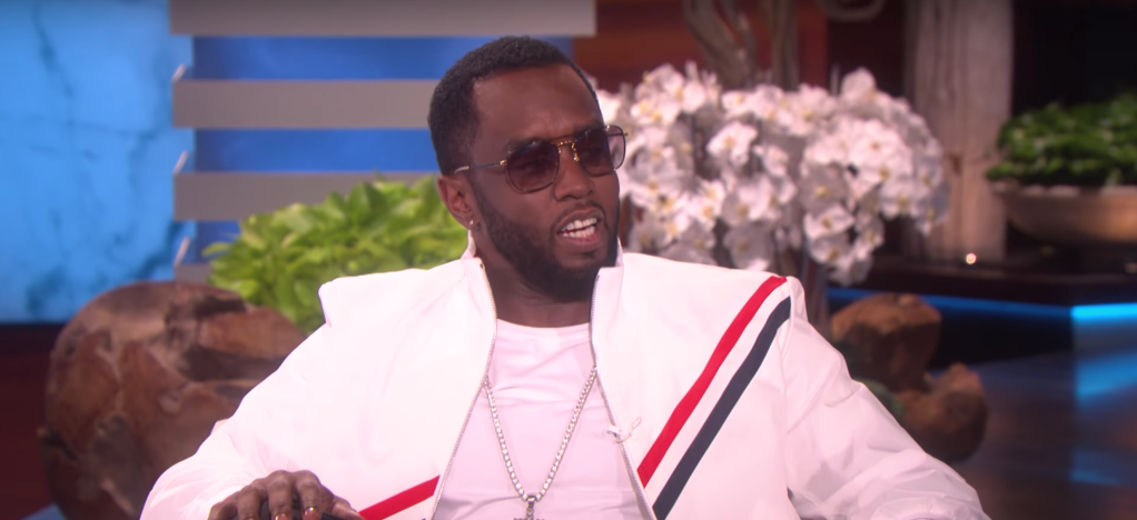 Diddy forklarer Ellen, hvorfor han photoshopper folk ud af sine billeder på sociale medier