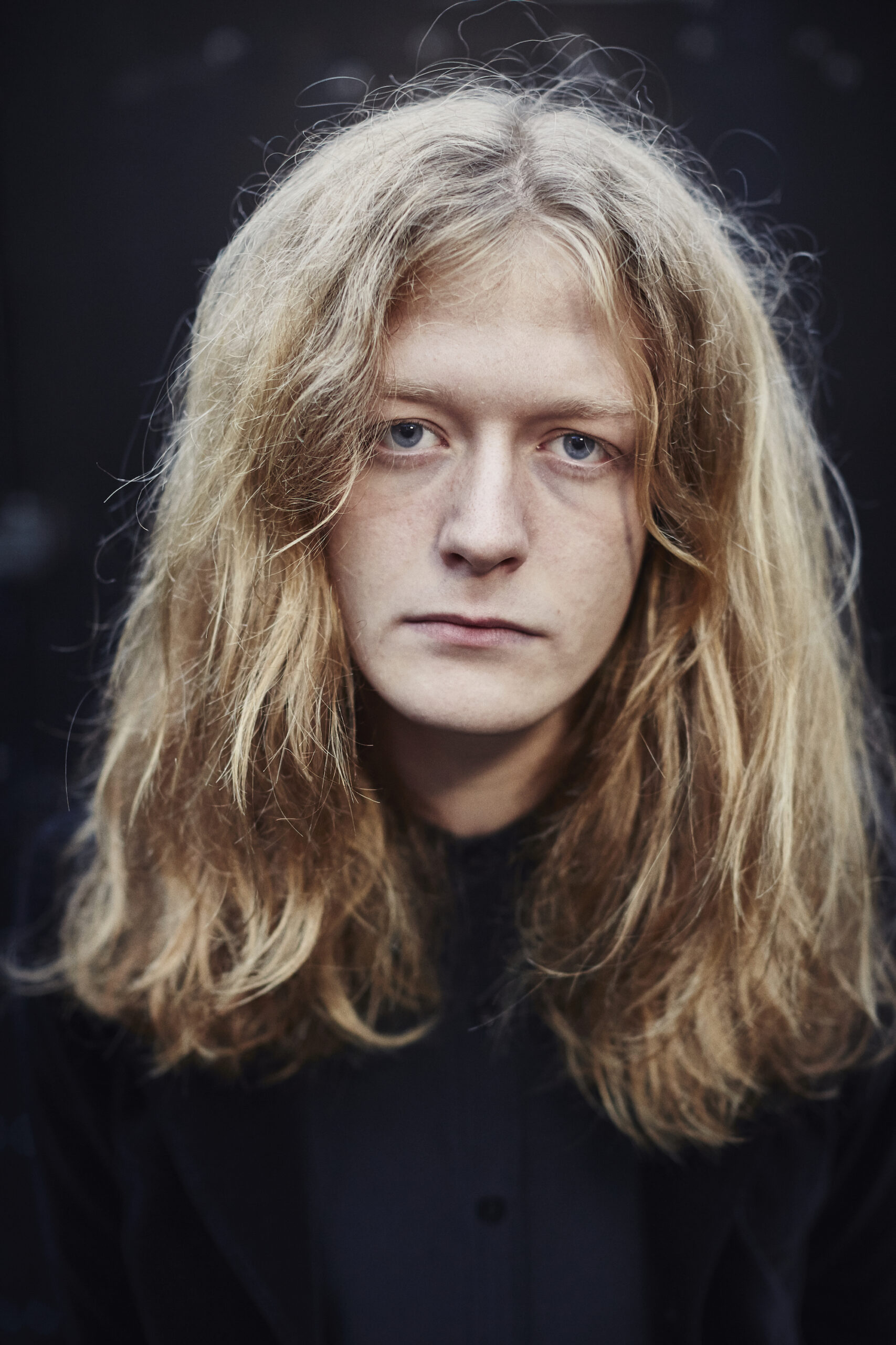 Slægts leadguitarist, Anders M. Jørgensen, 2017.