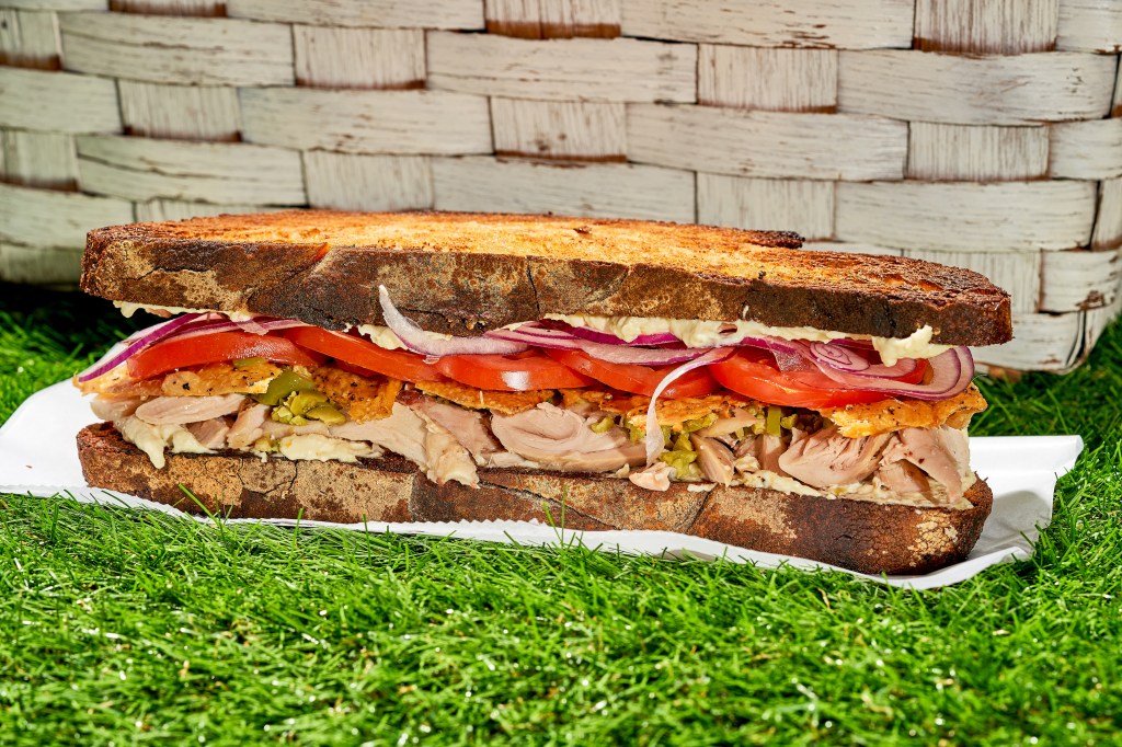 Roasted Lemon and Crispy Skin Chicken Sandwich Recipe