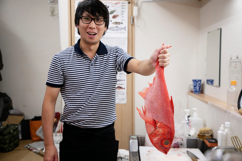 市場移転後も築地を支える若者たち