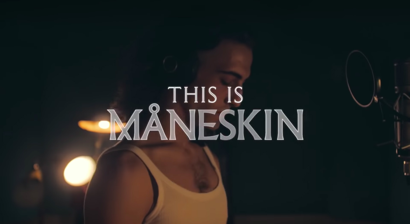 this is maneskin film making of