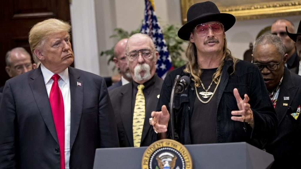 Donald Trump, Kid Rock, Music Modernization Act