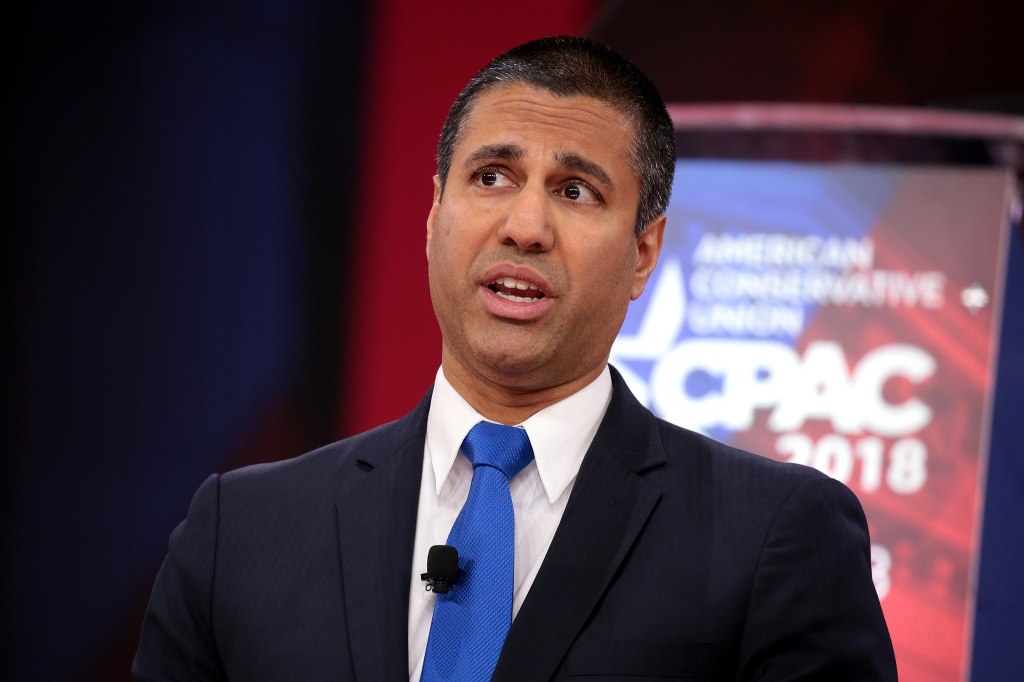 FCC commissioner Ajit Pai.