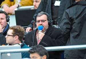 football commentator Jonathan Pearce