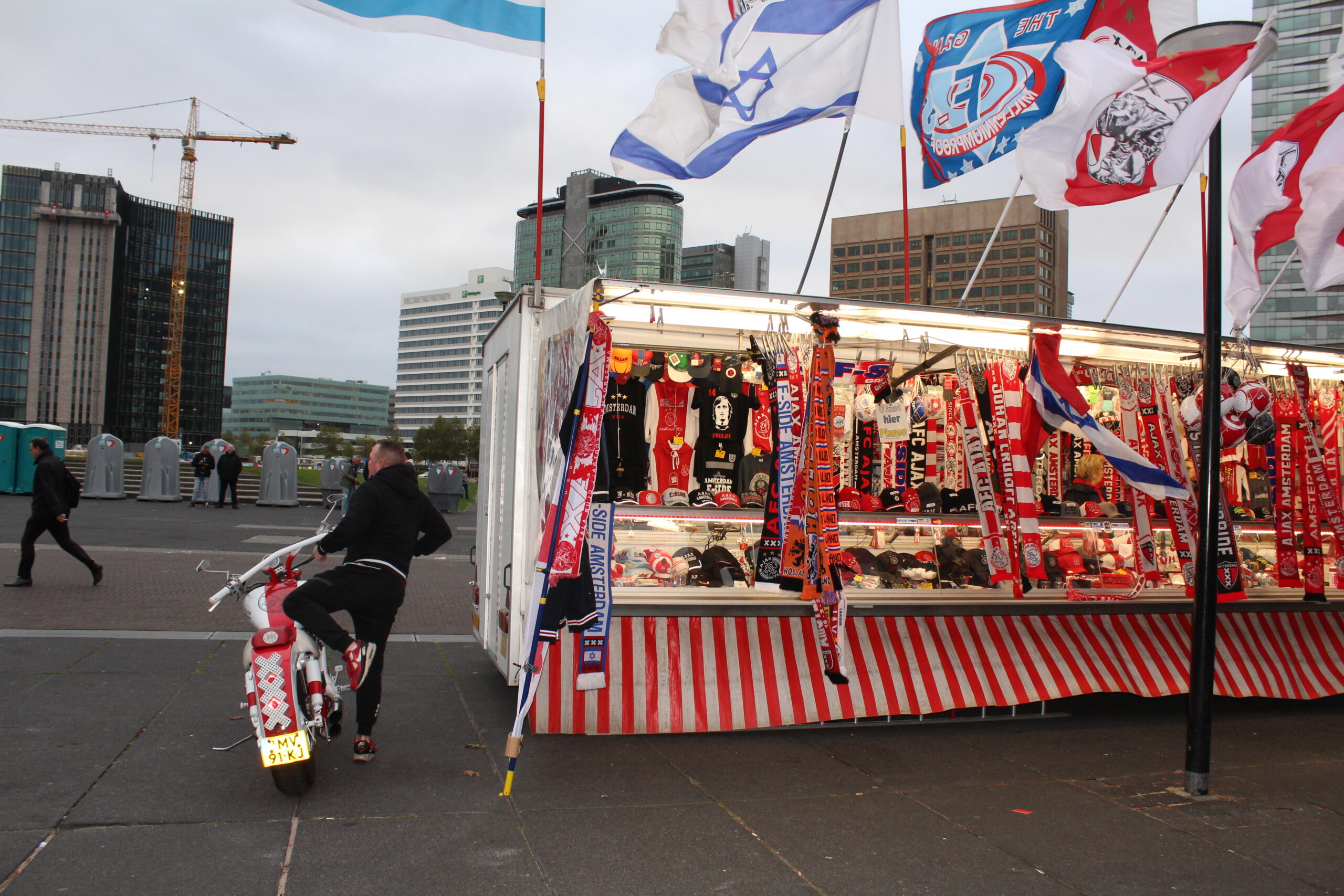 De vaste standplaats van de motor.