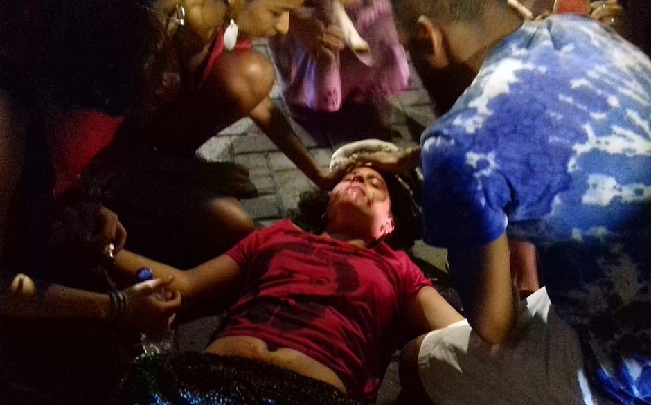 Jovem agredida PM Salvador