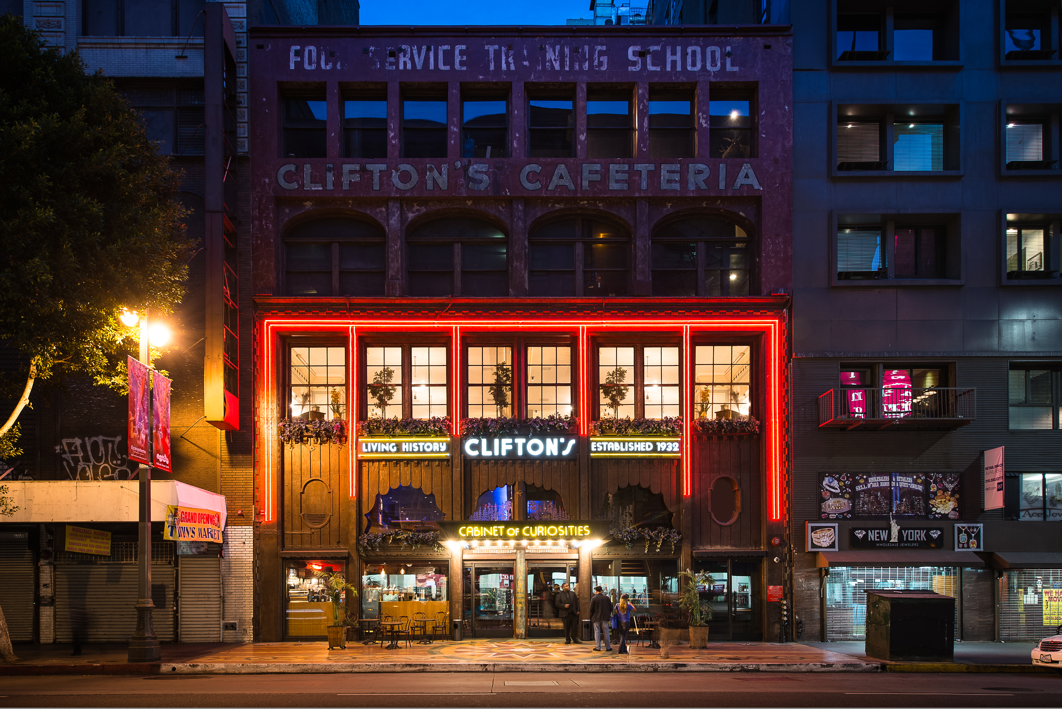 Cliftons Republic, LA, los angeles, ghost, downtown