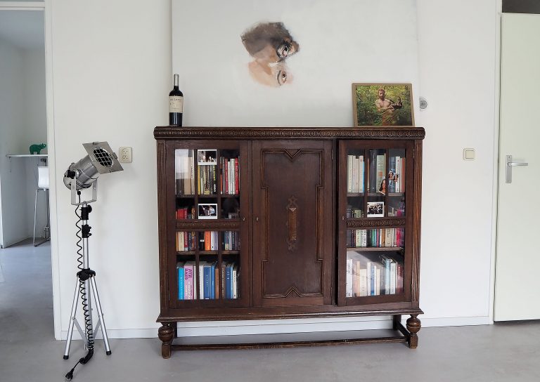 Boekenkast.