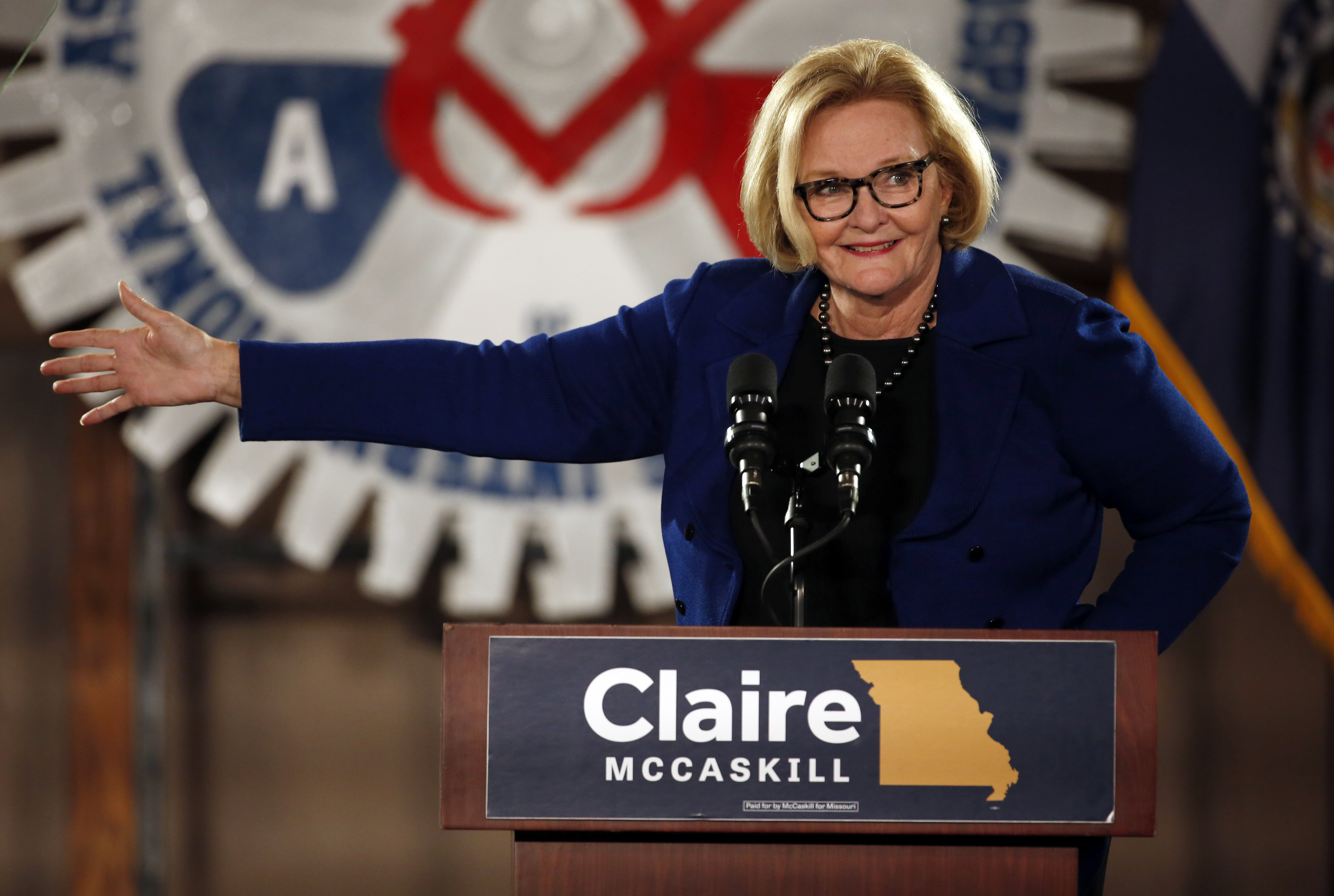 Incumbent Sen. Claire McCaskill, D-Mo