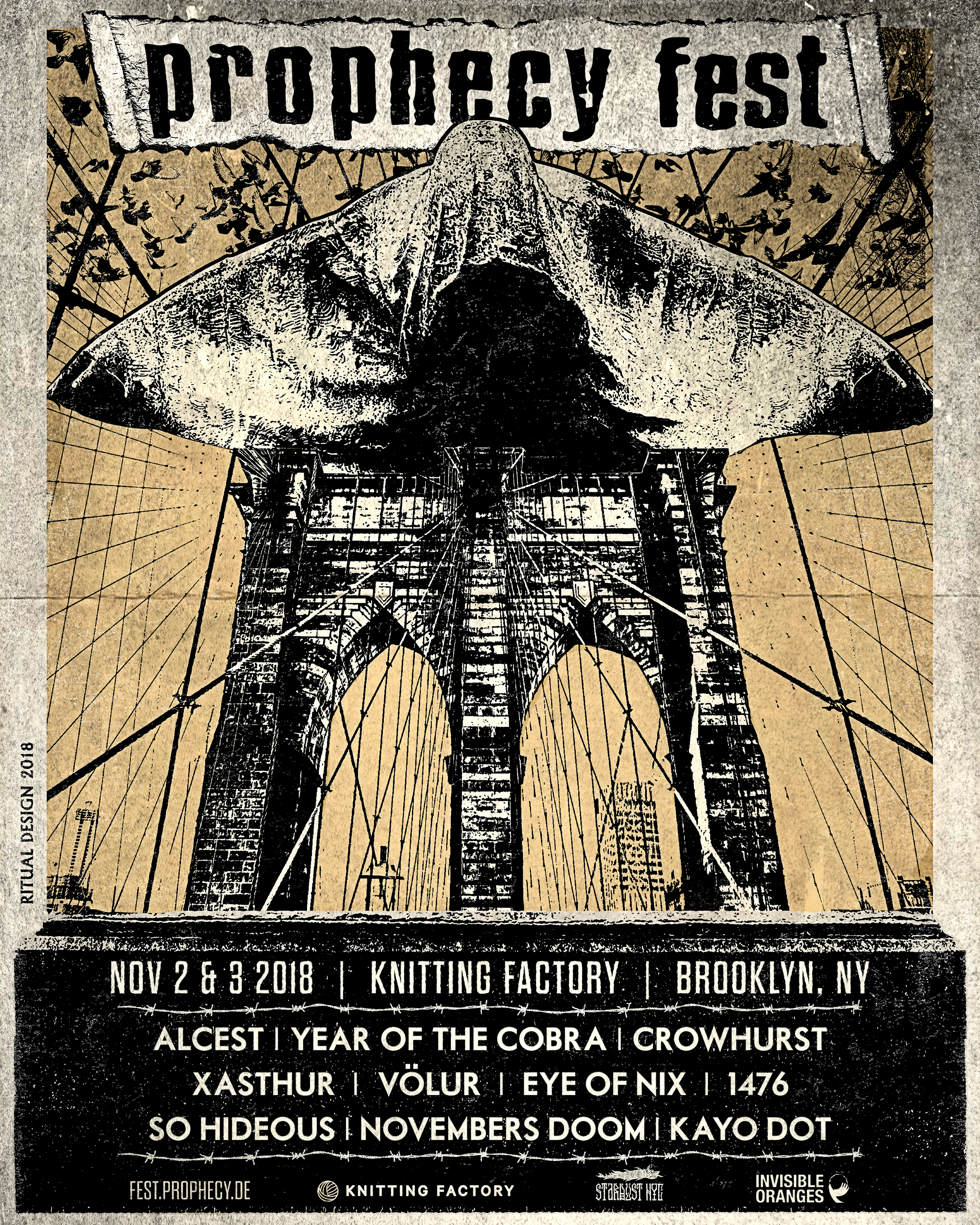 Prophecy Festival 2018 poster