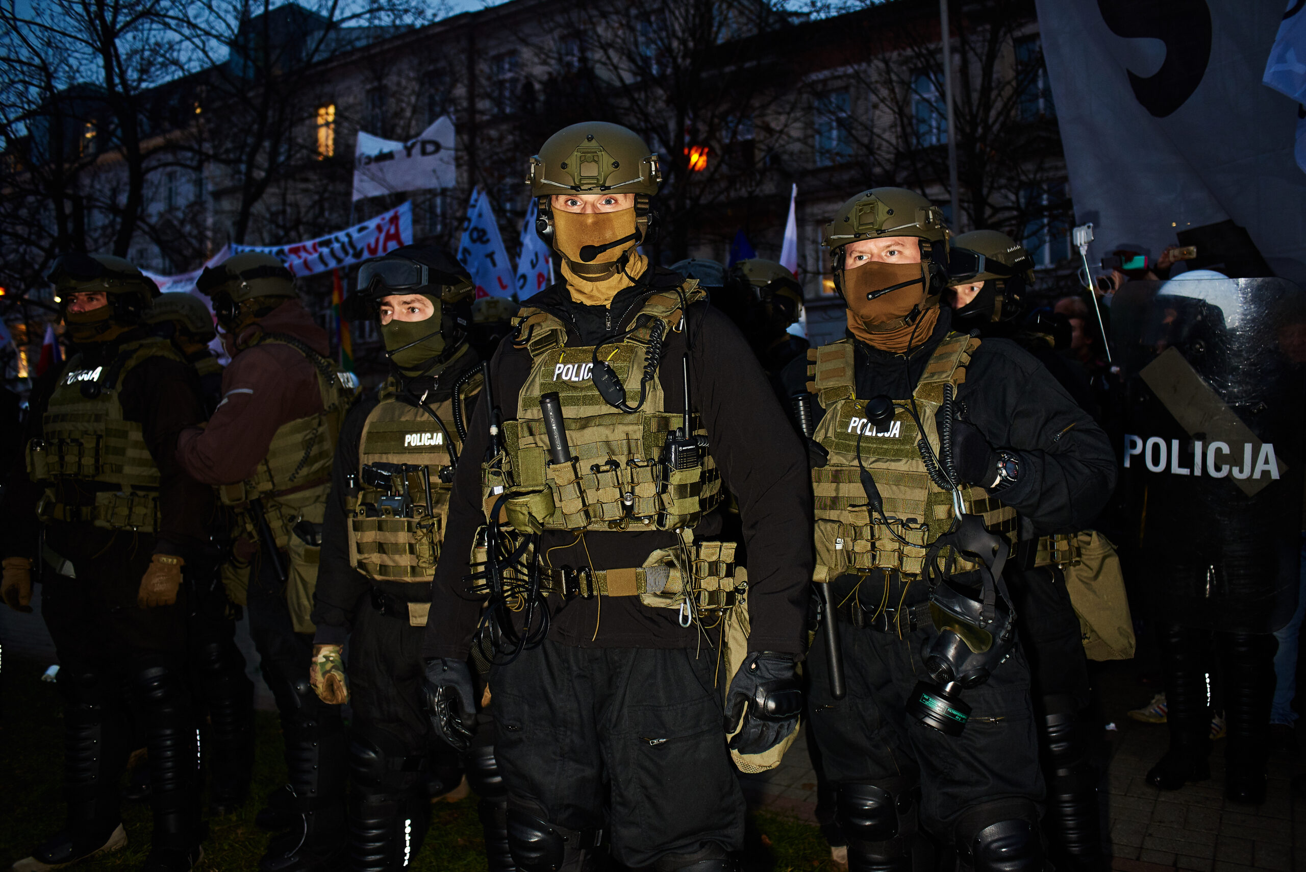Żołnierze na Marszu Niepodległości 2018