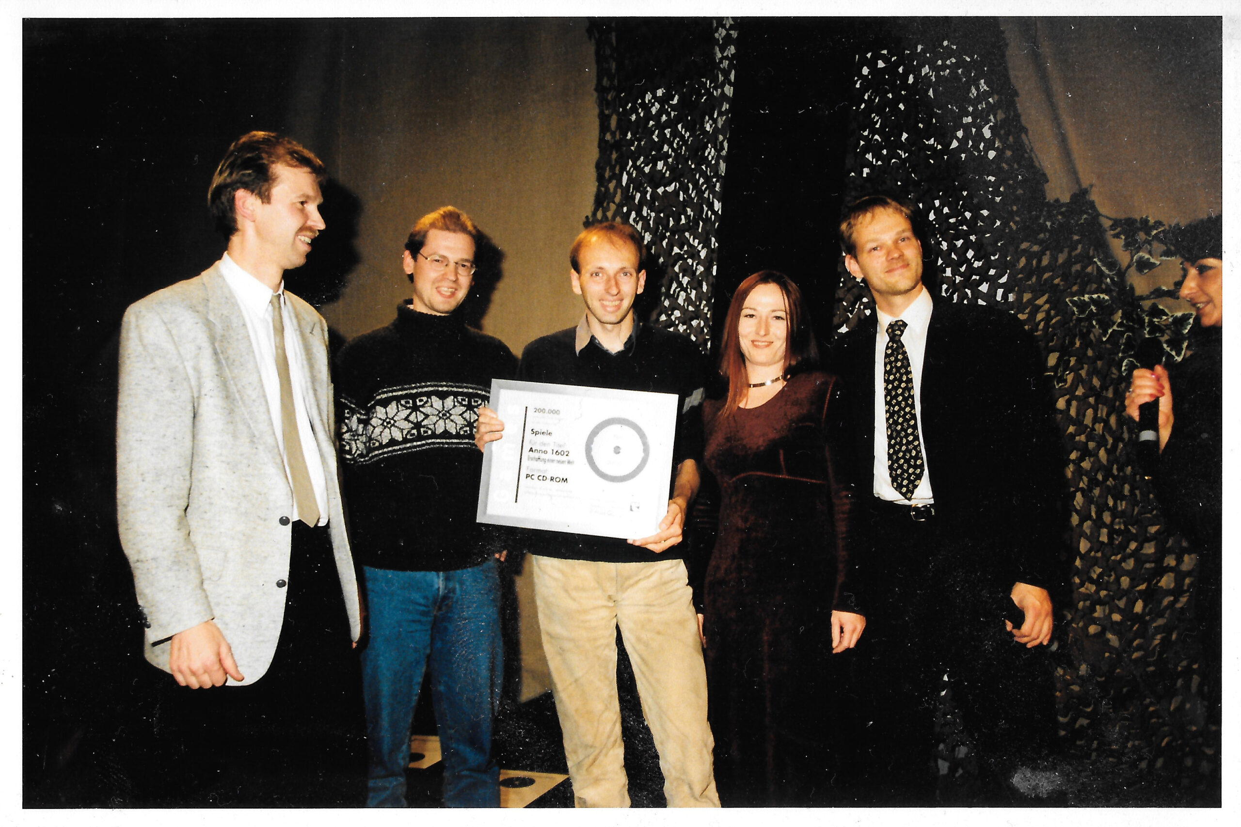 Foto des Anno-Teams auf einer Award Show