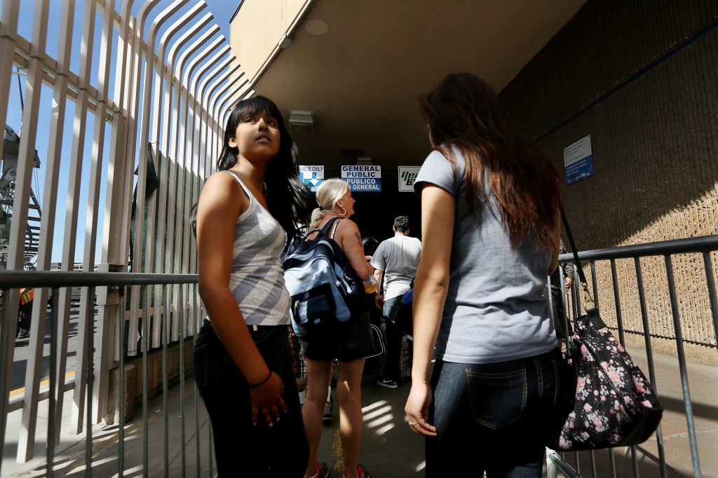 Students Crossing the San Ysidro Border Are Facing Grueling Conditions