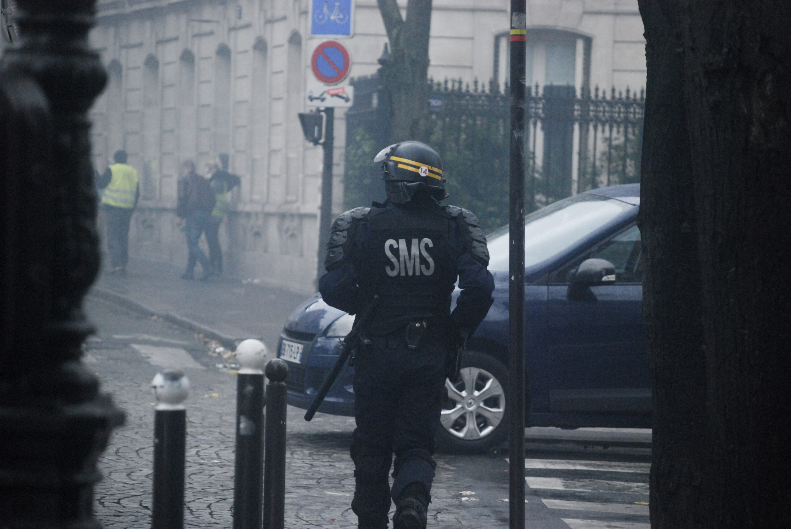 chalecos amarillos paris protestas disturbios fotos