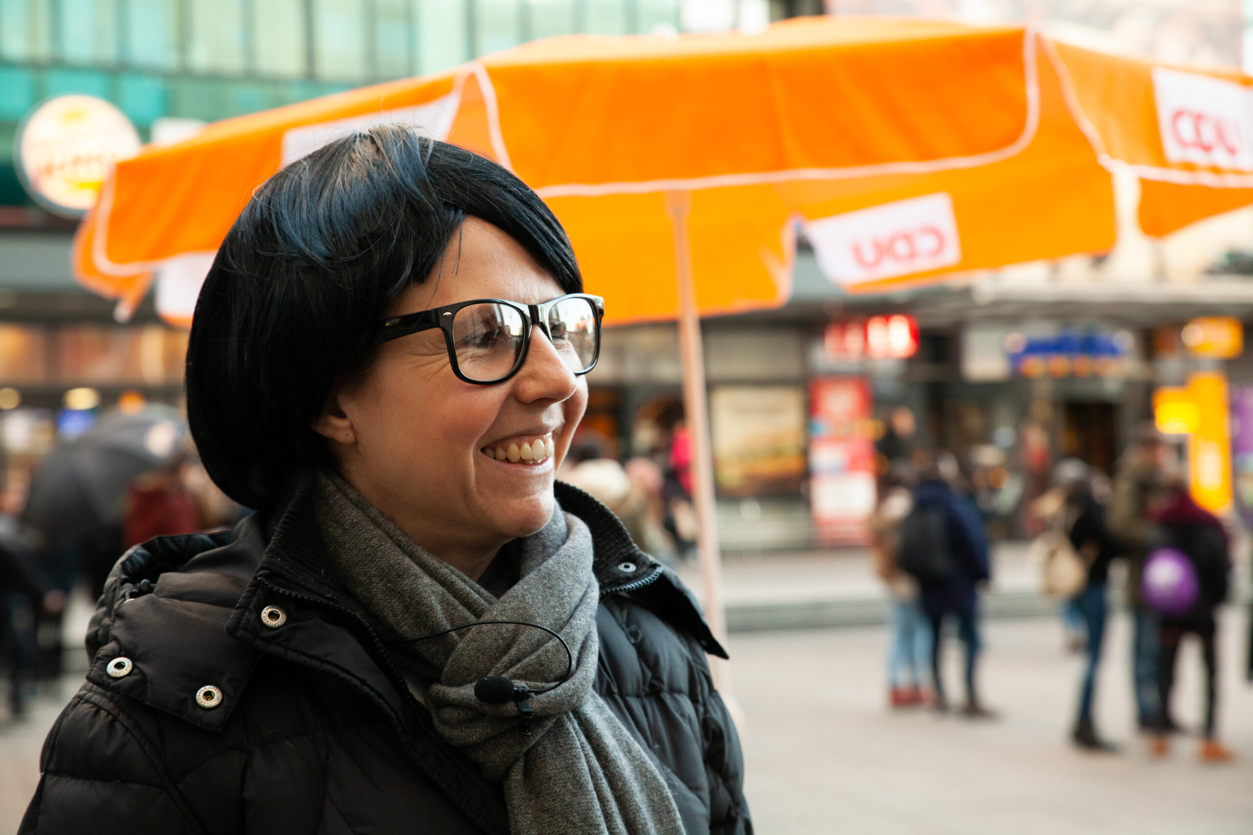 Portrait der lächelnden, aber durch und durch falschen Annegret