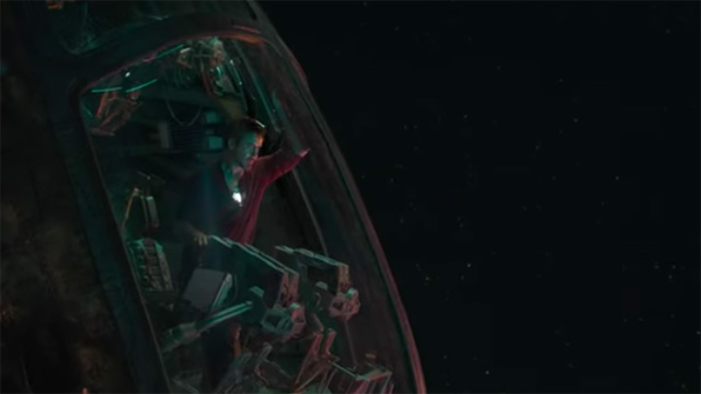 Robert Downey Jr. in space.