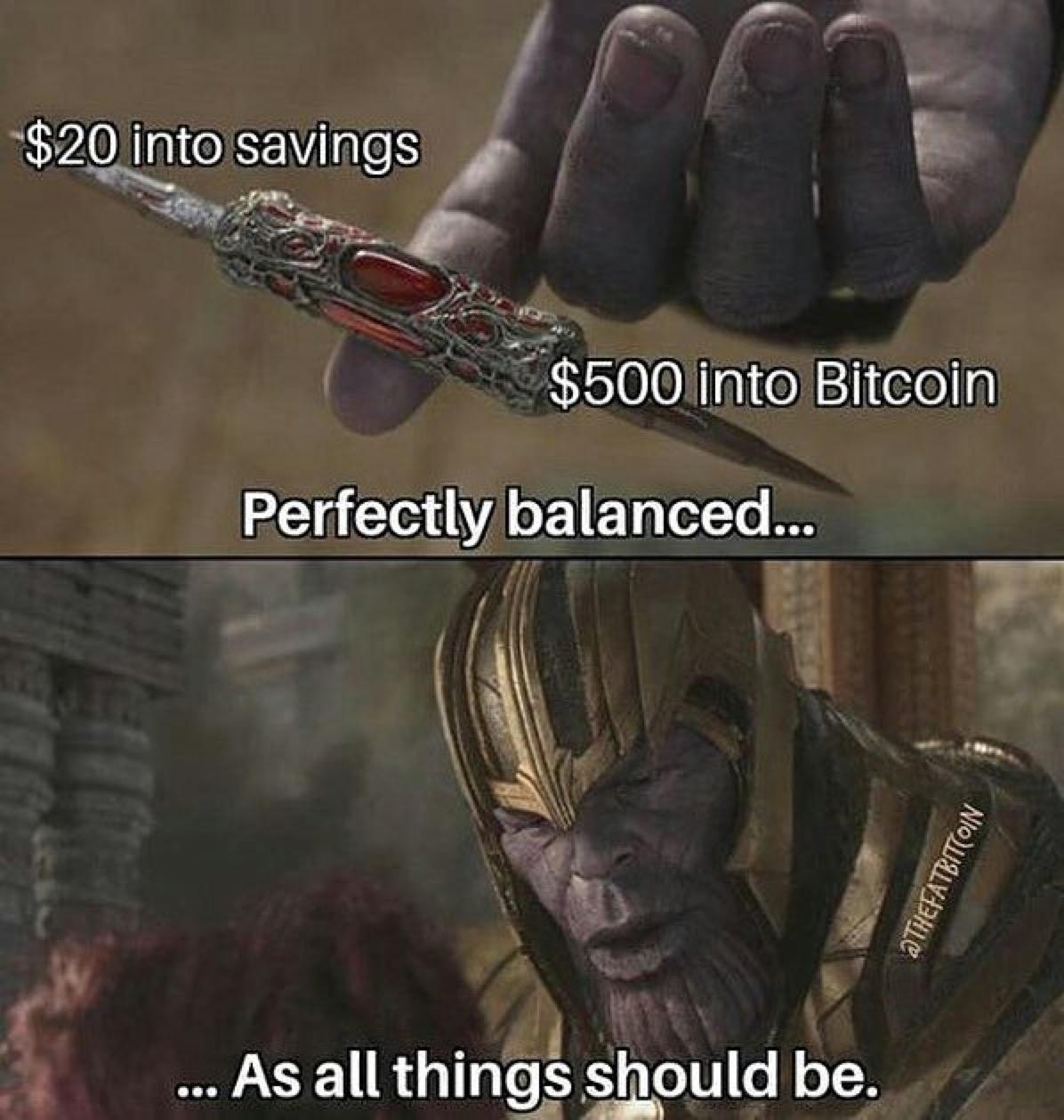 A bitcoin meme