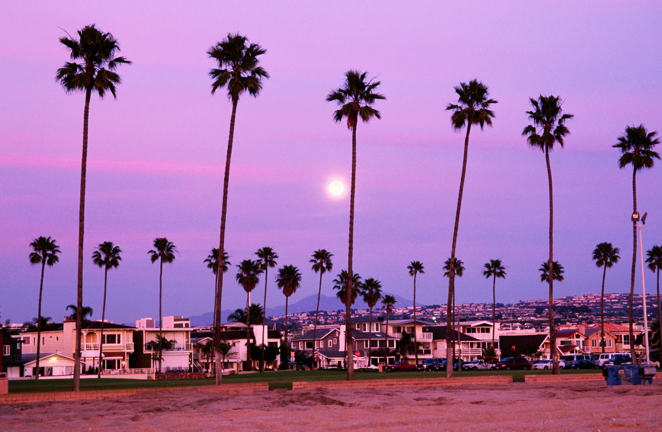 Beachfront homes on Balboa Island, Orange County. Photo by Richard Cummins / Getty