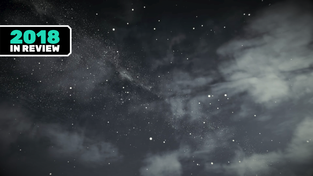 The night sky in 'Red Dead Redemption'